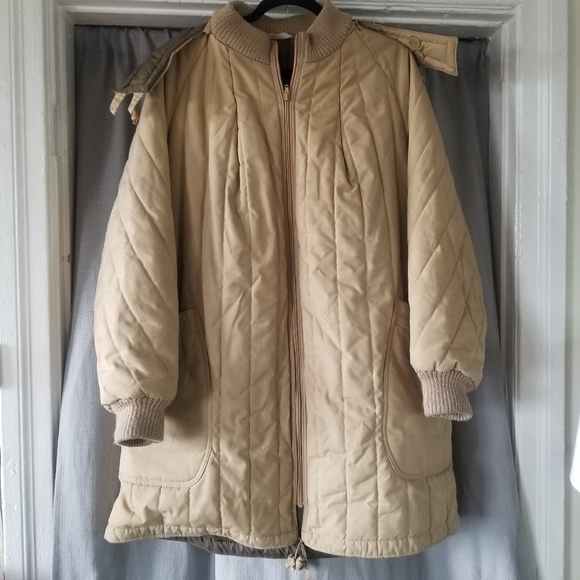 Vintage Aurora International | by Abbmoor Quilted Barn Style Coat - Picture 2 of 8